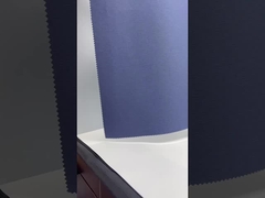 Çift Katmanlı Warp Twill Katyonik Poliester Kumaş Dört Yönlü Germe Çift Tonlu Kumaş Etkisi