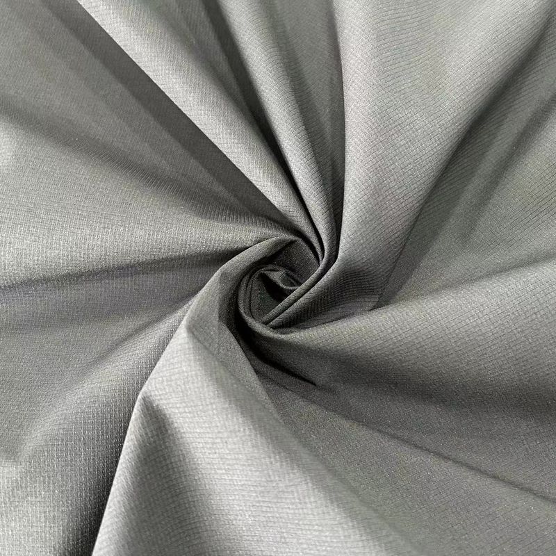 100% Polyester Yakın Gerginlik Çizgili Jacquard Teksturlu Kumaş Ceket Pantolon Spor Giysi