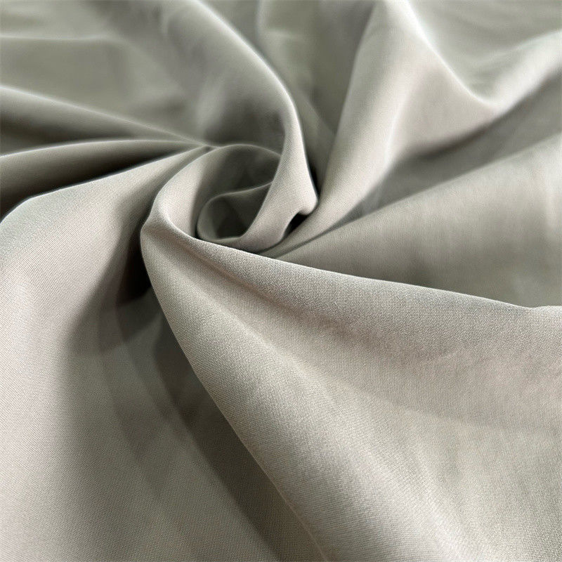 Püresi Tricot Yumuşak Naylon Kumaş 70D * 160D 100GSM Yüzme Kıyafetleri ve Plaj Şortları için