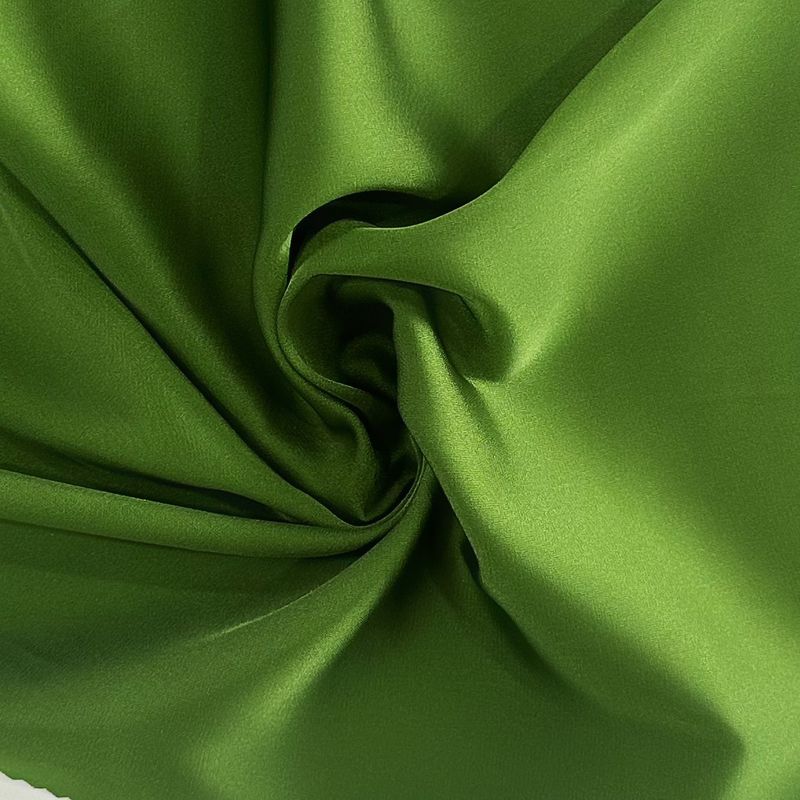 Polyester Elastik Saten Chiffon Kumaş 50D*50D+20D 92GSM Elbiseler ve elbiseler için