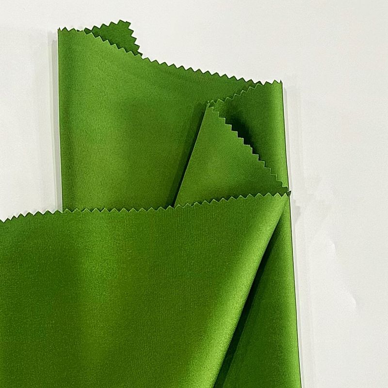 Polyester Elastik Saten Chiffon Kumaş 50D*50D+20D 92GSM Elbiseler ve elbiseler için
