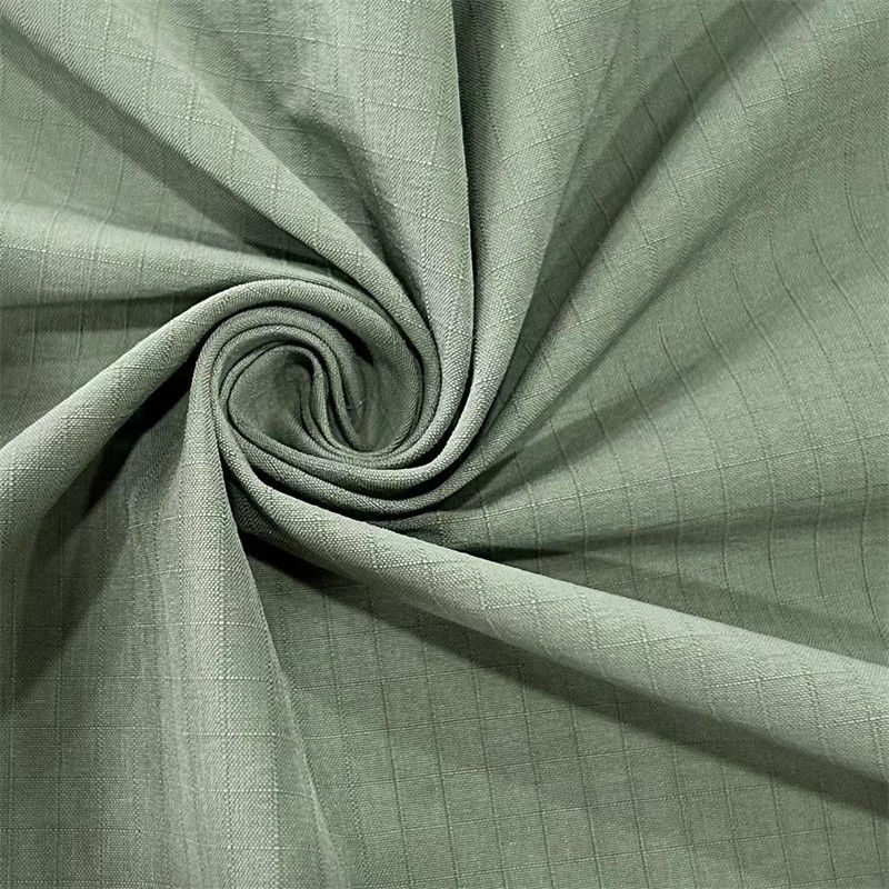 Mat Çerezli Warp Stretch Taffeta Kumaş 70D+40D*160D+160D/2 Dış Giyim İçin