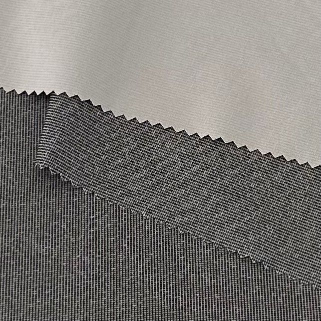 Pearl Dot Geri Dönüştürülmüş Poliester Spandex Kumaş Nem Yıkımı 180GSM 75D+40D*75D+40D/150D