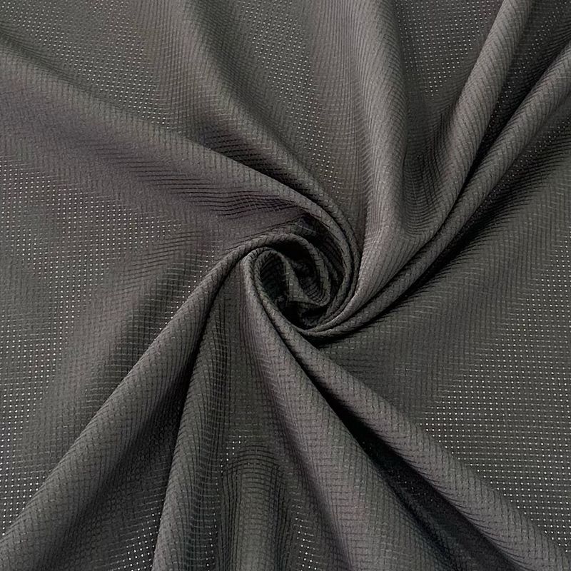 0.2 Perforasyonlu ızgara %100 Geri Dönüştürülmüş Poliester Kumaş Yüksek Elastisite 100D+100D*100D+100D