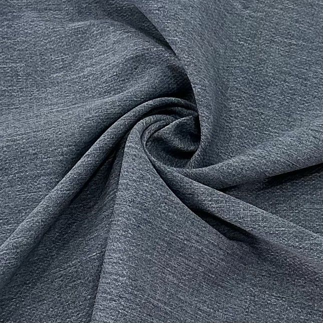 Geri dönüştürülmüş katyonik poliester kumaş 150GSM DTY Warp Trick Elmas ızgara tüm yolu germe kumaş