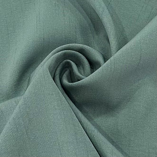 98% Polyester 2% Spandex Kationik Polyester Kumaş 137GSM Boyalı Bambu Çubuk Dikiş Elastik Dikiş