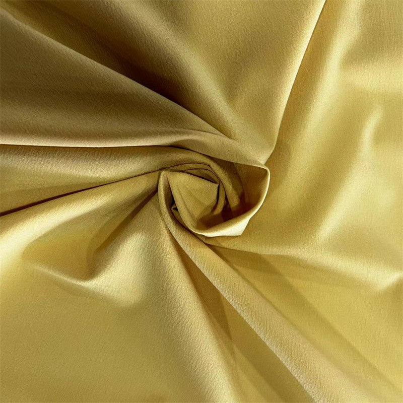 50D Geri Dönüştürülmüş PET Kumaş 50D+20D*50D+20D 90GSM 4 Way Stretch Polyester Spandex Kumaş