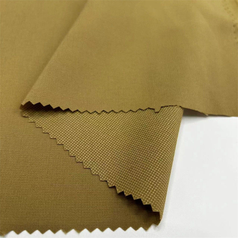 Polyester Pearl Dot Sürdürülebilir Geri Dönüştürülmüş Kumaş 136GSM Tişörtler Spor Ceketleri