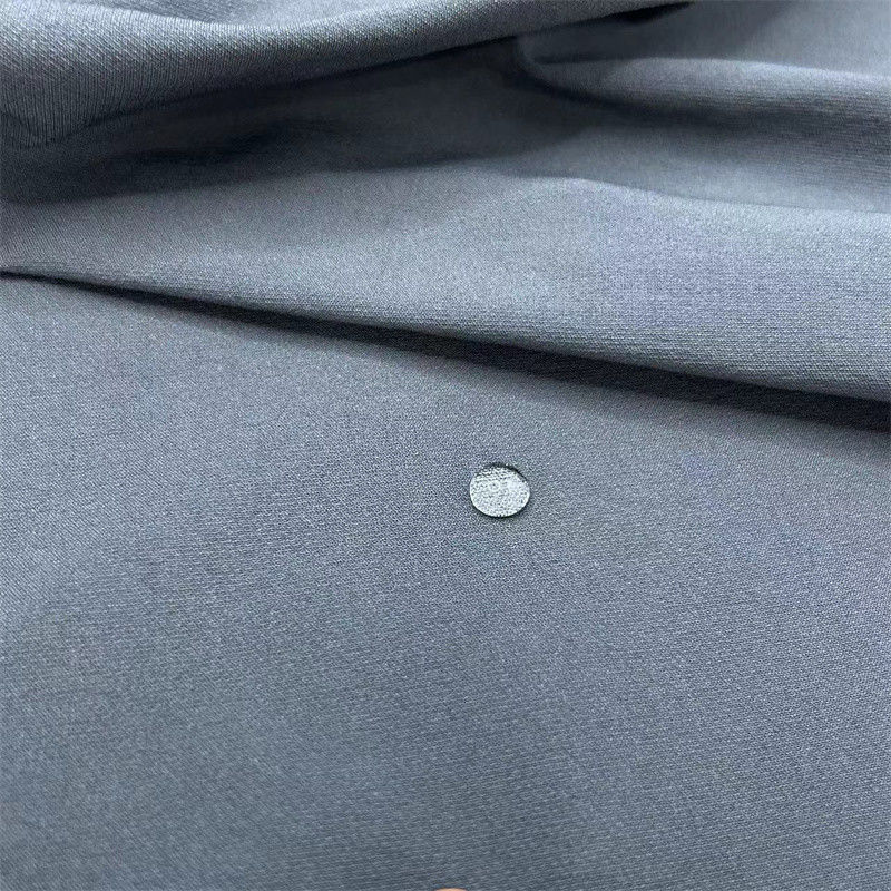 Giyim Dört Yolu Stretch fırçalı Naylon Kumaş 241GSM Spor kıyafetleri için Naylon Spandex Kumaş