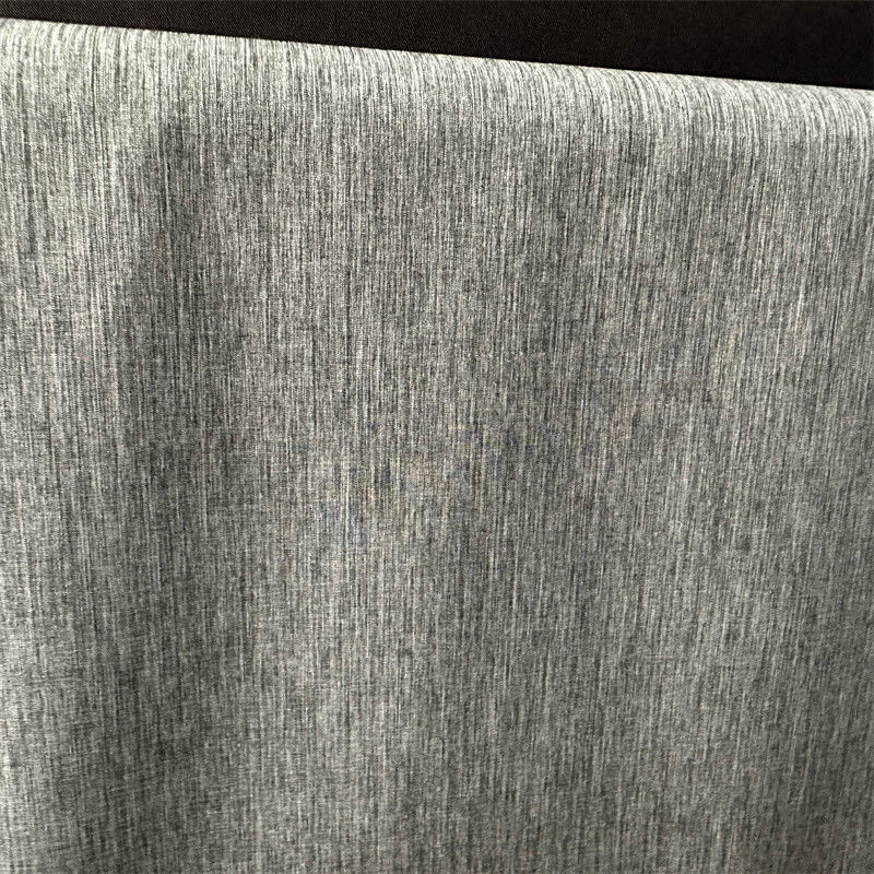 Geri dönüştürülmüş düz kumaş poliester kumaşı 40D+40D+40D*2 130GSM Poliester ve Spandex Kumaş