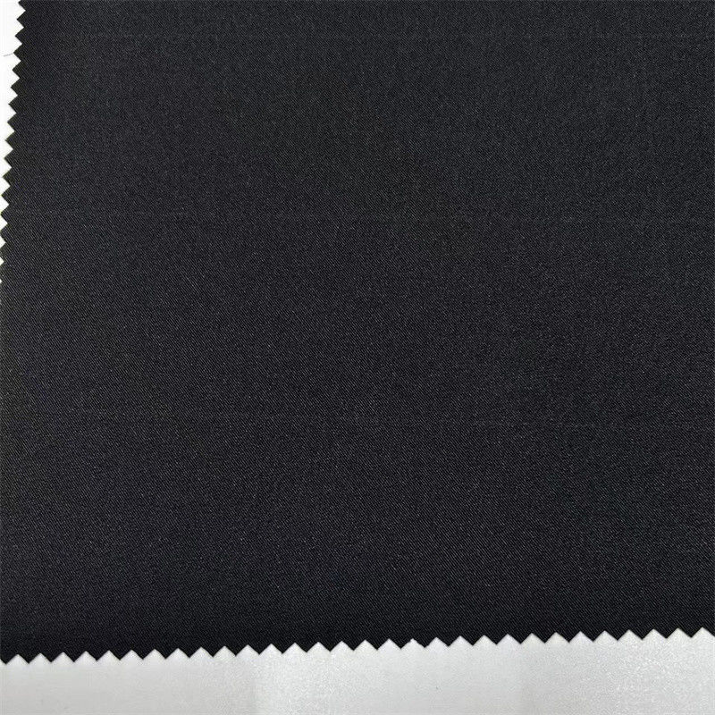 Geri dönüştürülmüş bükülmüş poliester kumaş 150D/48F+40D+150D/96F+40D*2 92% Poliester 8% Spandex