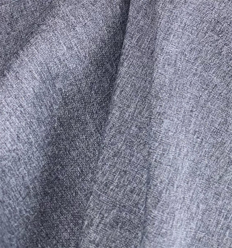 Polyester karışık örgü germe Terrycloth taban kumaş 93% Geri Dönüştürülmüş Polyester 7% Spandex 50D+50D*50D+50D+40D/150D
