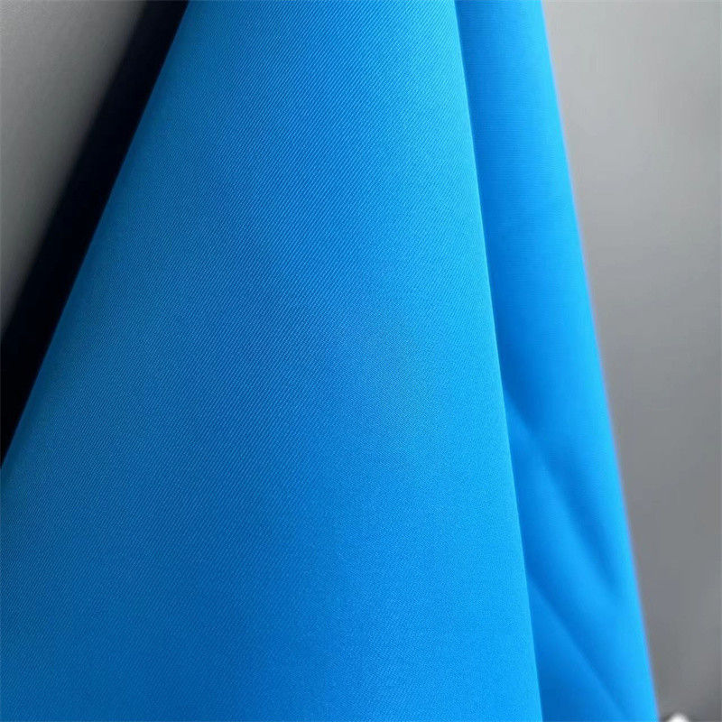 2/2 Karalama TPU Filmi ile Laminasyonlu Geri Dönüştürülmüş Twill Kumaşları 100% Geri Dönüştürülmüş Poly Trench Ceketler Ceketler