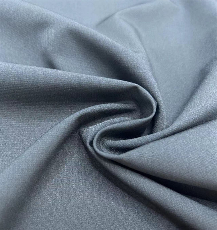 150D Geri Dönüştürülmüş Pearl Dot Dört Yönlü Stretch Kumaş 75D+40D*75D+40D+150D 170GSM Aktif Giyim Yüzme Giysi