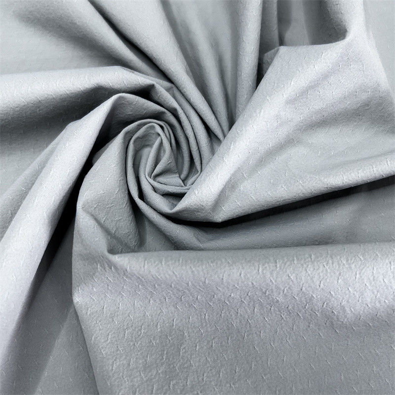 70D+40D*70D+40D Üç Boyutlu Twill Jacquard Etkisi Tişörtler için İnce Ceketler