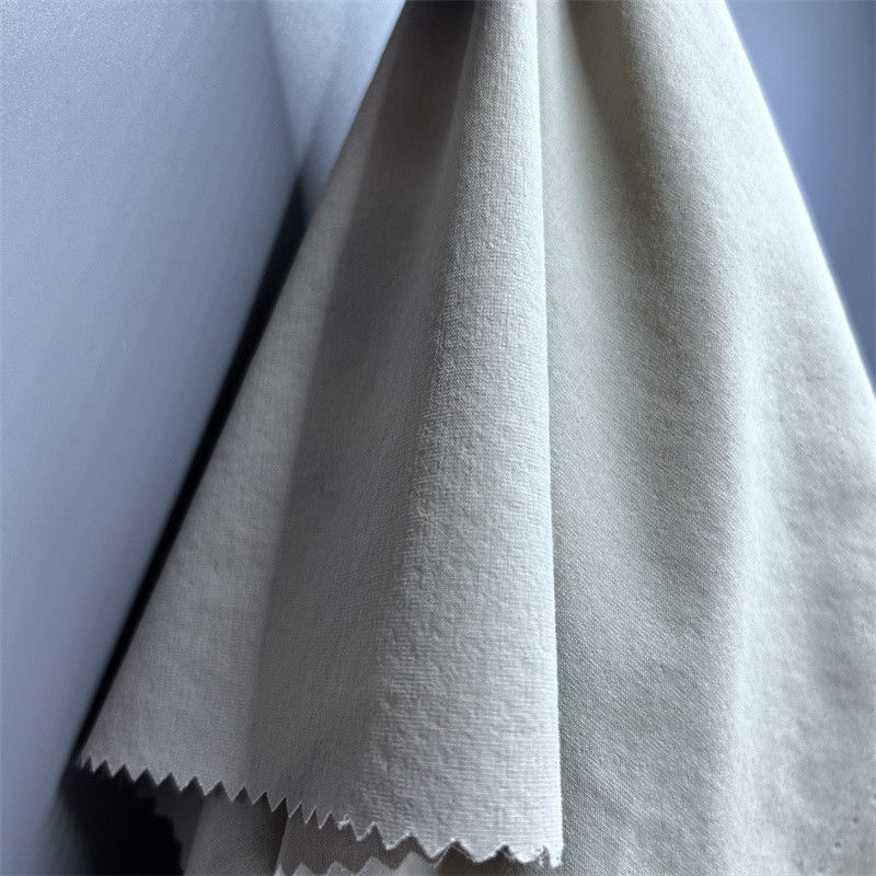 Mat Nylon Dört Yan Elastik Yatay Şeritler Güzel Duygu Pamuk Yumuşak Elastik Üretim Tişörtleri Pantolonlar